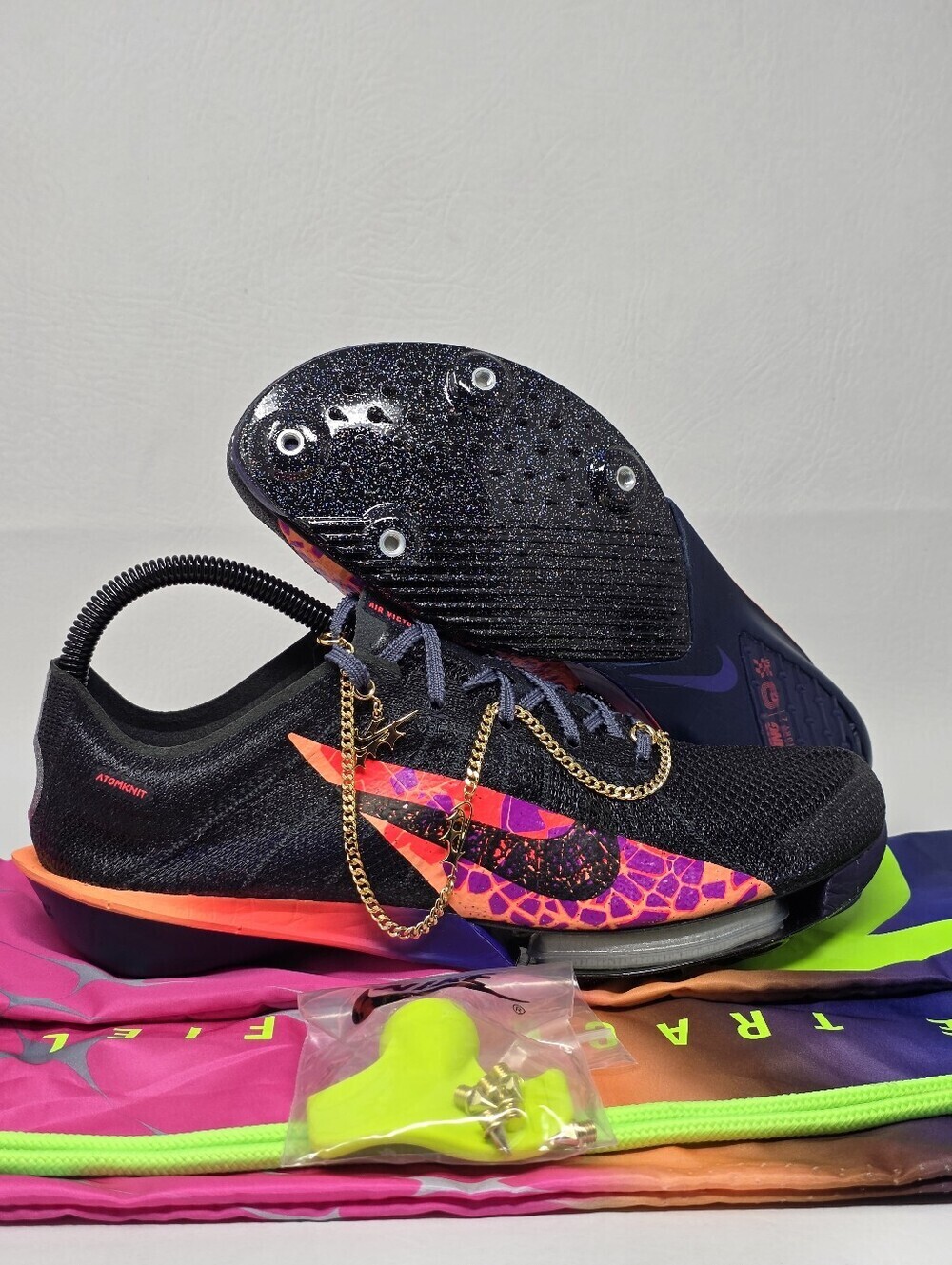 Nike Air Zoom Victory 2 Glam Men's Size 8 Track & Field Spikes IM9130-001 New